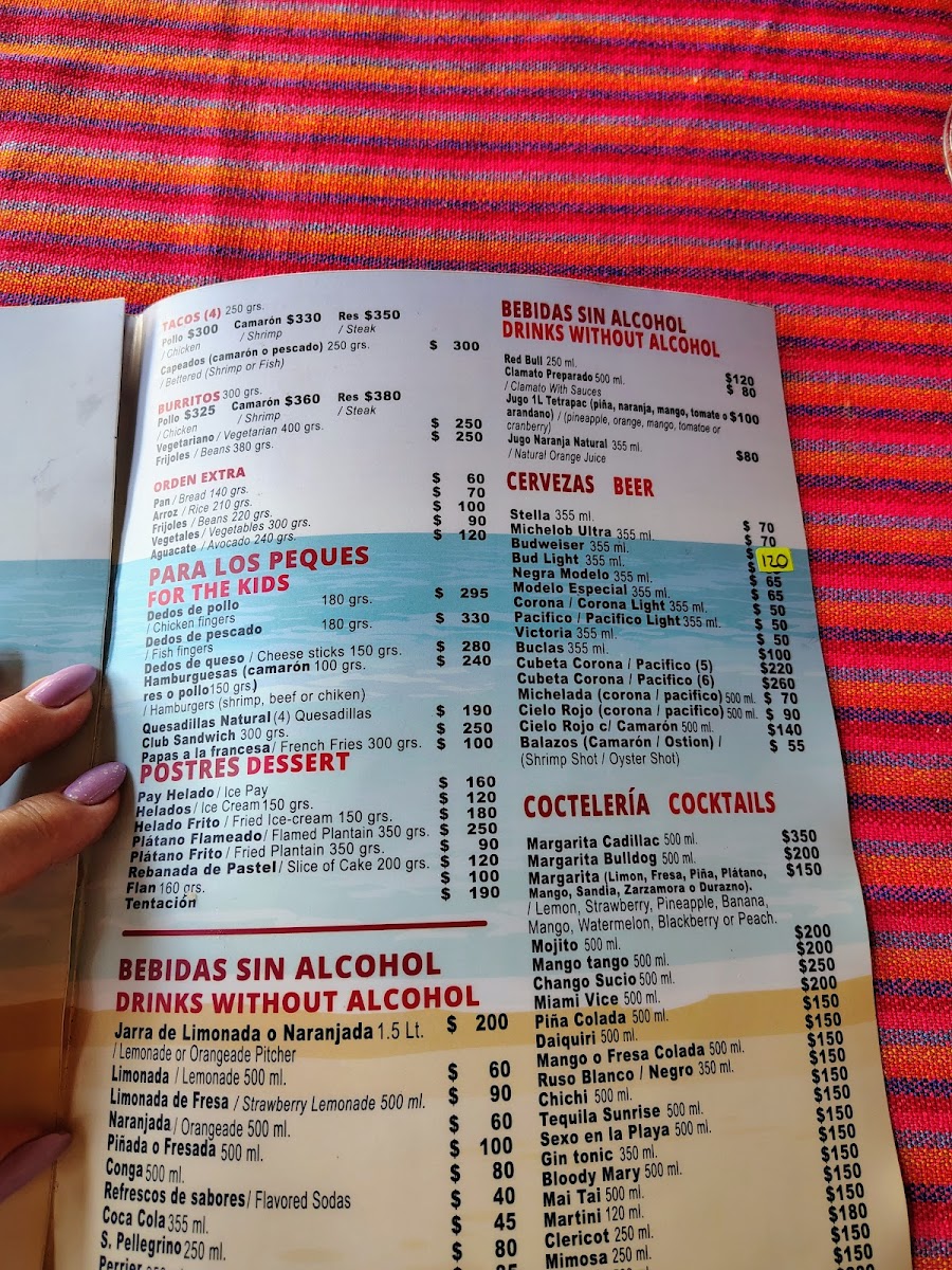 The Fat Boy Seafood #2 Menu - Image 2